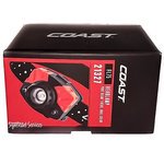 Coast FL75 700 Lumen Dual Color Twist Focus LED Headlamp with Hard Hat Clip