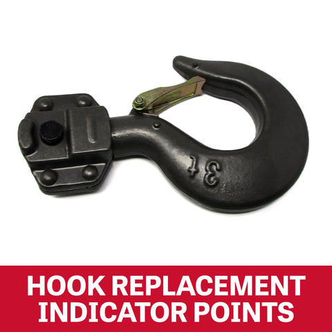 JET 287502 JLP-300A-15, 3 Ton Chain Hoist, 15' Lift, and Shipyard Hooks