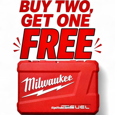 Milwaukee 3697-22 M18 FUEL Cordless 2-Tool Hard Carrying Case 2953-20 2904-20