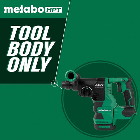 Metabo HPT DH1826DAQ4 18V MultiVolt 1-1/32" SDS Plus Rotary Hammer
