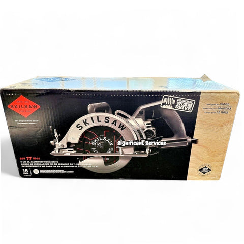 SKILSAW SPT77W-01 15-Amp 7-1/4-Inch Aluminum Worm Drive Circular Saw