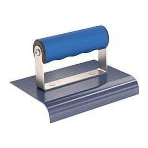 Bon 22-721 6"x4" Blue Steel Sidewalk Edger 5/8" Radius 7/8" Lip Comfort Grip