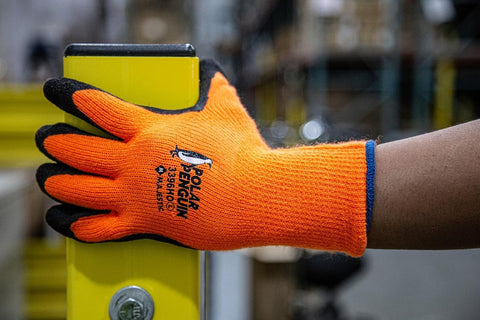 Majestic 3396HY Polar Penguin Winter Hi Vis Yellow Gloves X-Large 12 Pair
