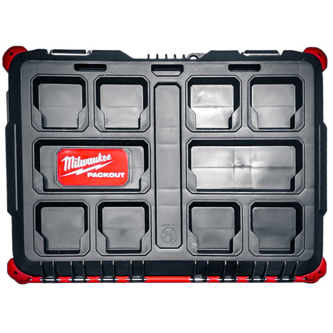 Milwaukee Electric Tool 48-22-8424 Pack out Tool Box, 22", Red