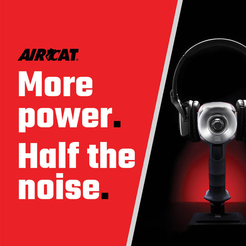 AIRCAT 1770XL 3/4" Pneumatic Impact Wrench 1,400 ft-lb Max Torque Composite