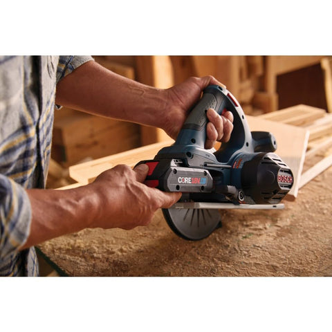 BOSCH CCS180-B15 18V 6-1/2 In. Circular Saw Kit with (1) CORE18V 4.0 Ah Compact Battery