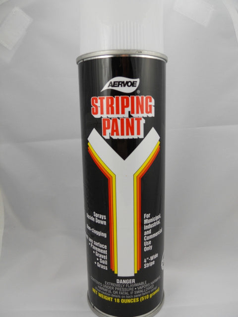 Aervoe 710 White Line Striper Spray Paint