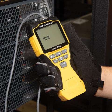 Klein Tools VDV501-851 Cable Tester Kit Scout Pro 3 Ethernet Data Coax Phone
