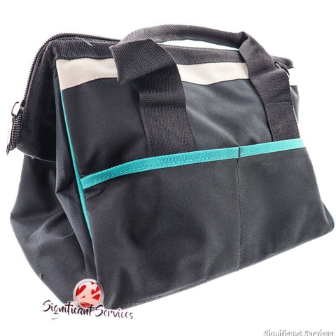 MAKITA XGT Contractor Tool Bag Storage Case Outside Pockets 14" x 11" x 9" Strap