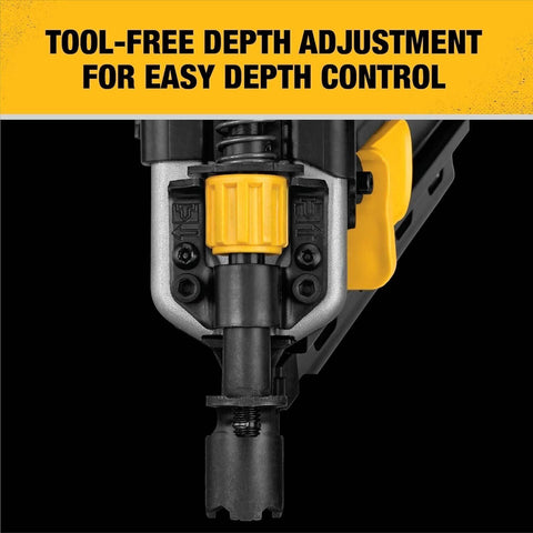 DEWALT 20V MAX* Framing Nailer, 21-Degree, Plastic Collated, Tool Only...