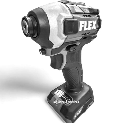 FLEX FX1371A-Z 24V Brushless Cordless 1/4" Torque Quick Eject Hex Impact Driver