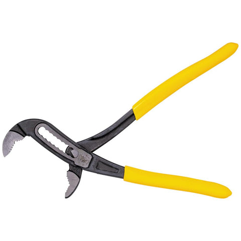 Klein Tools D5057 Classic Klaw Quick-Adjust V-Jaw Tongue & Curved Groove Pliers