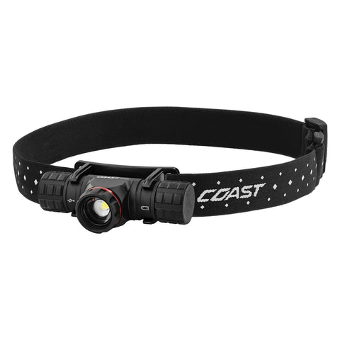 Coast XPH30R 1000 Lumen USB-C Rechargeable Dual Power Headlamp with Twist...