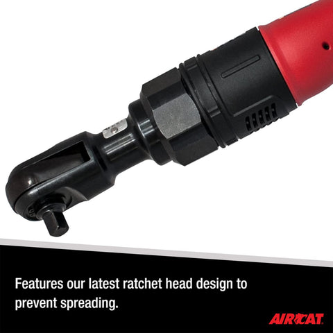 AIRCAT 805HT 3/8" High Torque Ratchet Wrench 180 RPM Pneumatic Air Tool