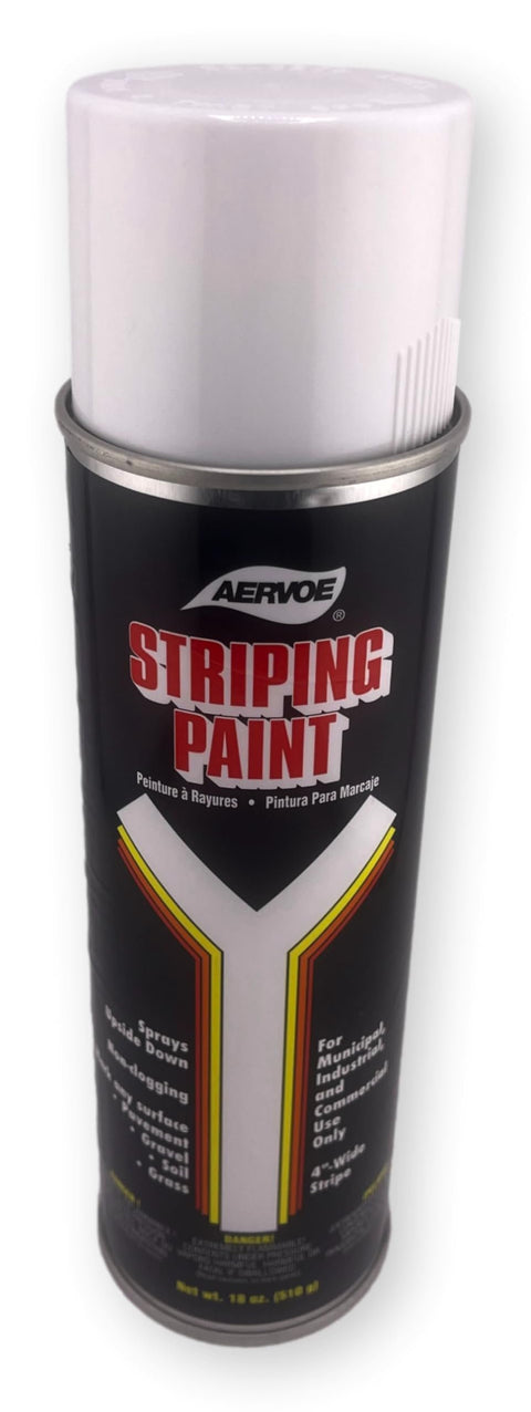 Aervoe 710 White Line Striper Spray Paint - Lot of 12