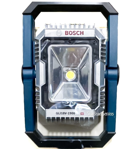 BOSCH GLI18V-1900N 18V Lithium-Ion 1,900 Lumens LED Floodlight (Bare Tool) ,...