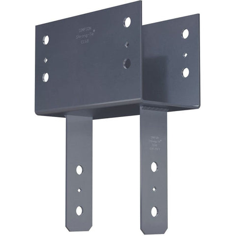 Simpson Strong-Tie CC68 Column Cap for 6x Beam to 8x Post, Galvanized Steel