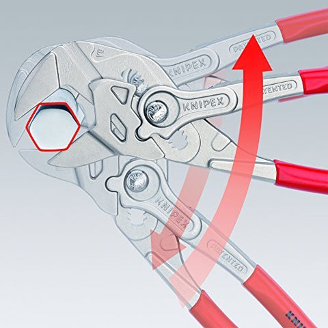 Knipex 002006US2 3-Piece Pliers Wrench Set Adjustable Spanners 7, 10, 12