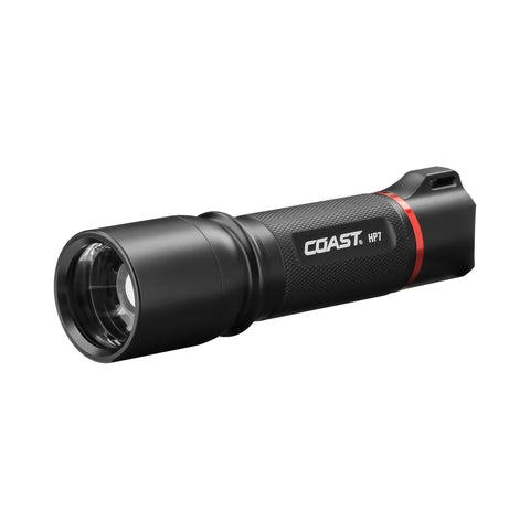 COAST 19729 HP7 730 Lumen Focusing LED Flashlight Slide Focus Beam Lock Durable