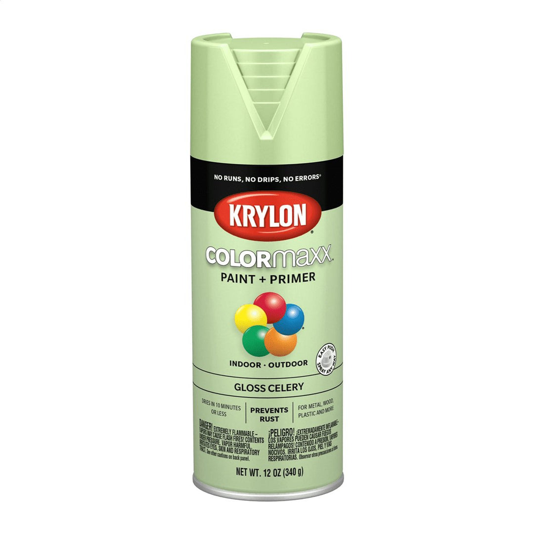 Krylon K05510007 COLORmaxx Spray Paint and Primer for Indoor/Outdoor U ...