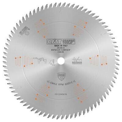 CMT Orange Tools 285.680.10 Orange Chrome Ultimate CROSSCUTTING Blade 10" x...