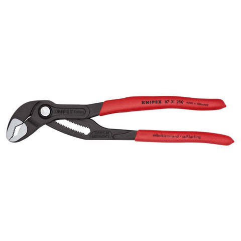 Knipex 8701250 10" Knipex Cobra V-Jaw Tongue And Groove Plier Serrated