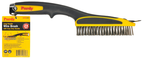 Purdy 140910200 Surface Prep Tool Long Handle Wire Brush (Case of 6), 14"