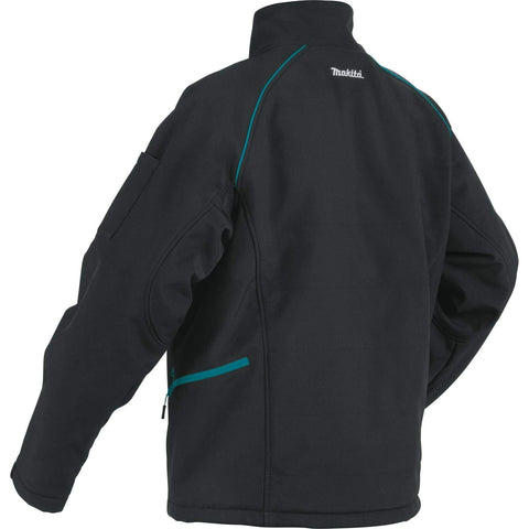 Makita DCJ205ZL 18V LXT Heated Jacket, Only (Black, L), Large