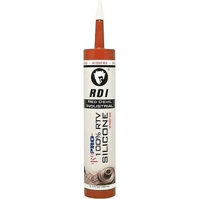Red Devil 08090I RD PRO 100% Heat Resistant RTV Silicone Sealant, A...