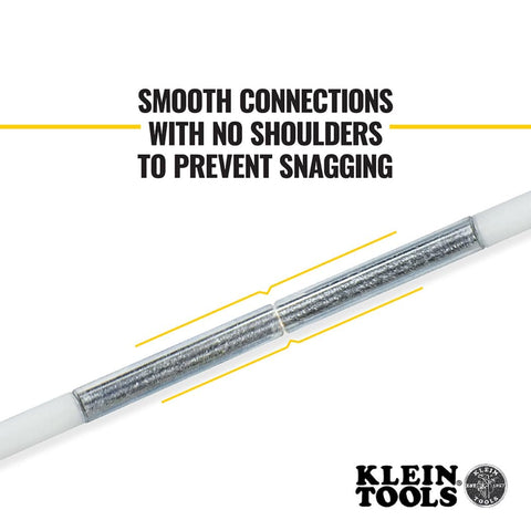 KLEIN TOOLS 56430 Glow Fish Rod Set, Wire Puller, 30-Foot