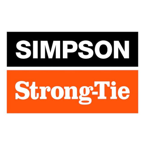 Simpson StrongTie Outdoor Accents ZMAX Black Light Hanger for 2x4 12Pack APLH24R