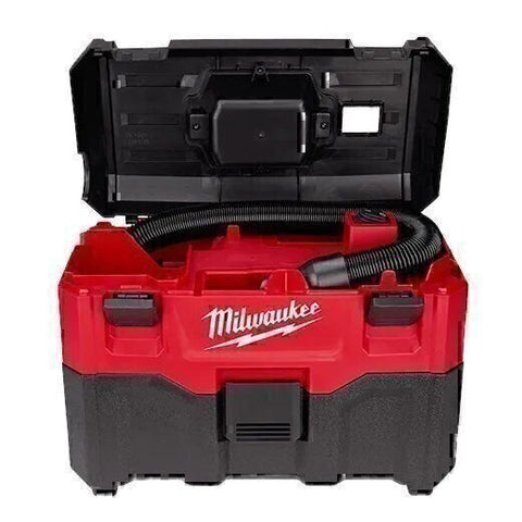 Milwaukee M18 2 Gal. 18-Volt Lithium-ion Cordless Wet/Dry Vacuum (Tool-Only), 2.8 Amp Motor, Lightweight, Tool-Box Style for Effortless Transport and Storage