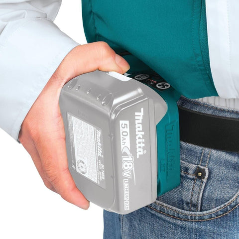 Makita DFJ201ZL 18V LXT Lithium-Ion Cordless Fan Jacket, Large