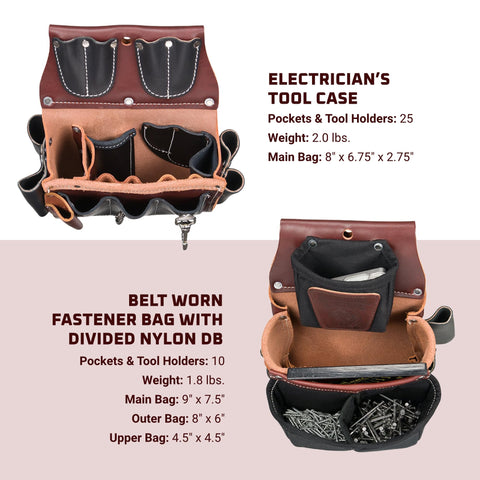 Occidental Leather 5590 LG Commercial Electrician's Set