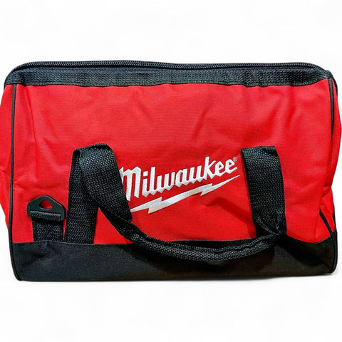 Milwaukee 16" Durable Heavy Duty Canvas Contractor Storage Tool Bag Case