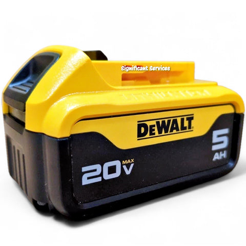 DeWALT 20V MAX Li-Ion Battery Starter Kit 2 Batteries 5.0Ah DCB205-2CK