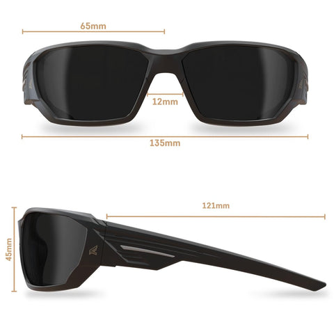 EDGE XD416VS Dawson Wrap-Around Anti-Fog/Vapor Shield Safety Glasses