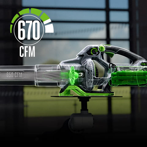 EGO LB6700 Power+ Leaf Blower Cordless Electric 670 CFM No Battery and Charger