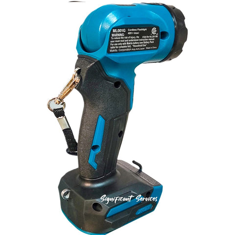 Makita ML001G 40V MAX XGT Li-Ion Cordless LED Flashlight Portable Durable Light