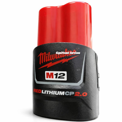 Milwaukee (2-Pack) 48-11-2420 M12 REDLITHIUM 2.0 Compact Battery Packs