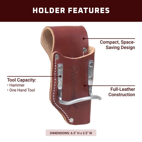 Occidental Leather 5020 2-in-1 Tool & Hammer Holder