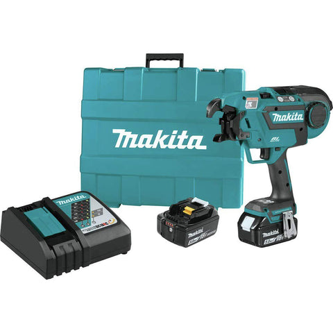 Makita XRT01TK Rebar Tying Tool Kit 18V LXT Lithium-Ion Brushless Cordless 5.0Ah Kit