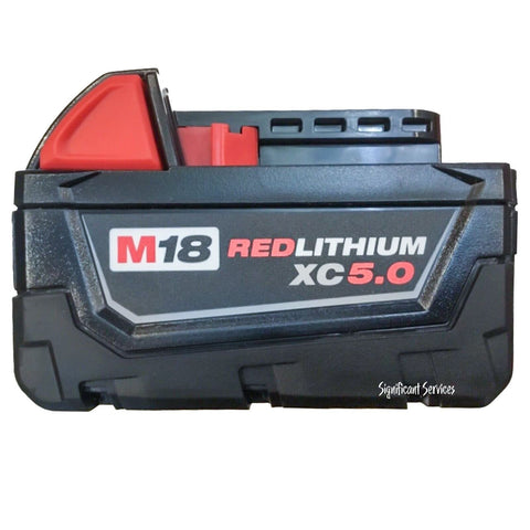 New Milwaukee 2730-20 M18 FUEL 18V Li-Ion 6-1/2" Circular Saw 2 5.0 Ah Batteries