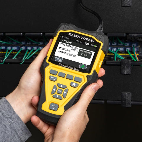 Klein VDV501-770 Scout Pro Max Cable Tester Ethernet Coax Phone Test Map Remotes