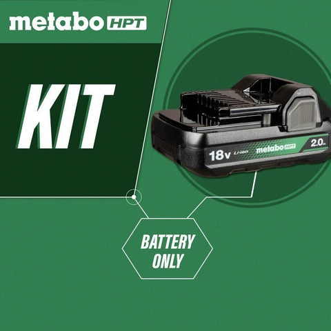 Metabo HPT 377797M 18V 2 Ah Li-Ion Battery Fuel Indicator BSL1820M