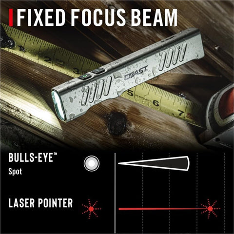 Coast 31010 Slayer Pro Laser 1030 Lumen Rechargeable Flashlight with Laser