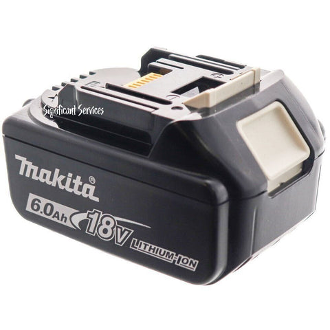 Makita BL1860B 18V LXT Li-Ion 6.0Ah Battery Pack LED Indicator
