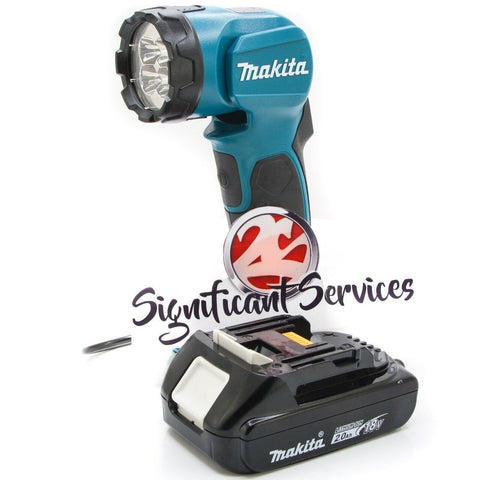 Makita LED 18V DML815 Cordless Battery Li-ion 2.0 Ah Flashlight 18 Volt LXT