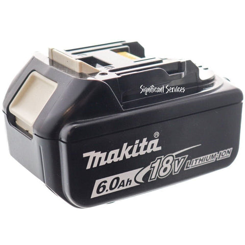Makita BL1860B 18V LXT Li-Ion 6.0Ah Battery Pack LED Indicator
