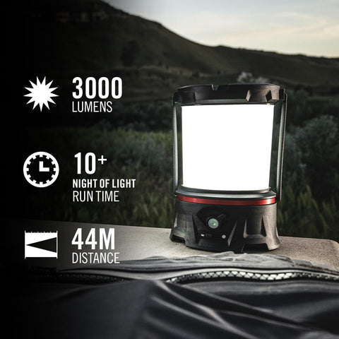 Coast 31035 EAL55R Dual Color LED Emergency Lantern 3000 Lumen Variable Output